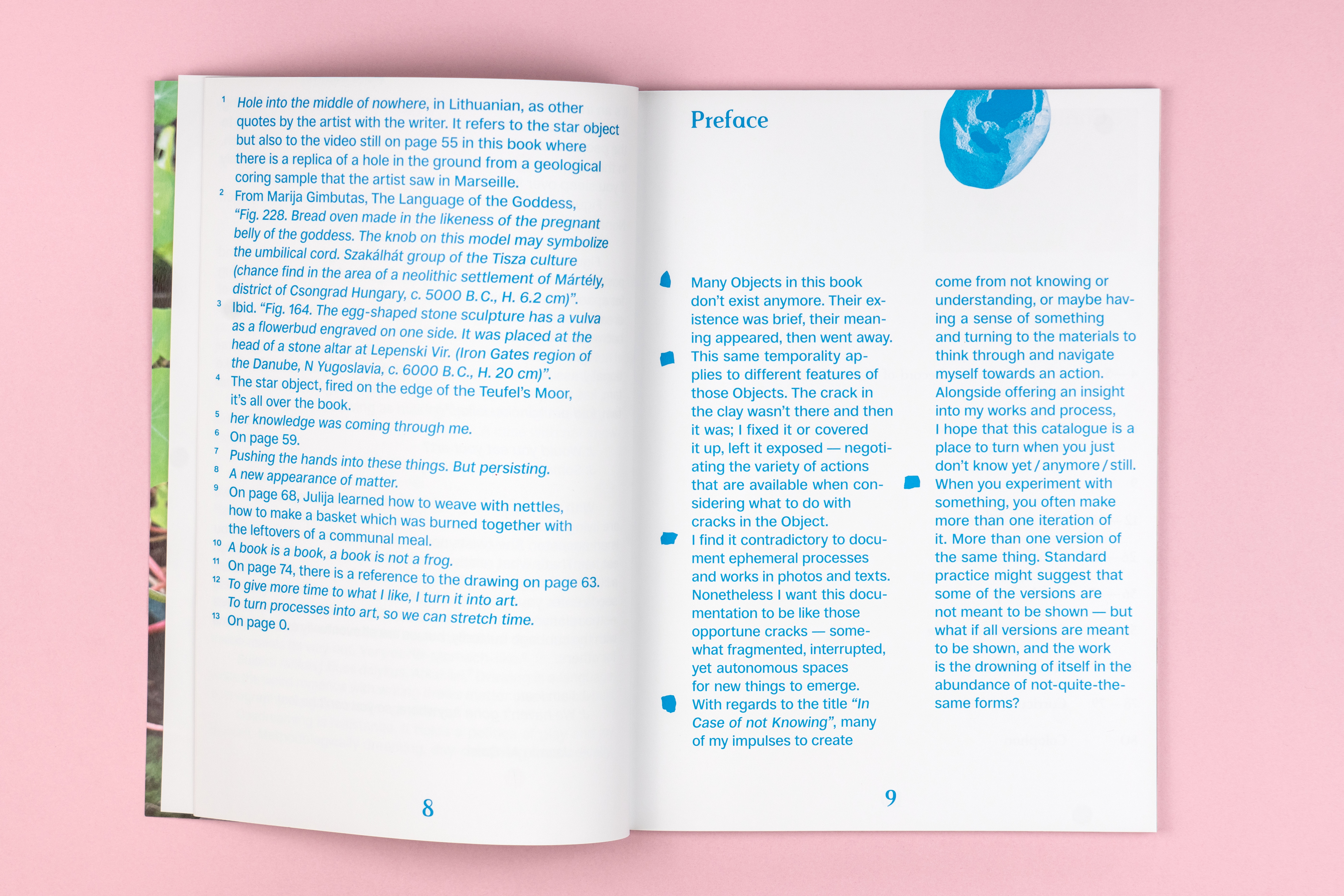 Kunst-Stipendium der Gemeinde Stuhr, Julija Paškevičiūtė, Künstlerkatalog, Grafikdesign